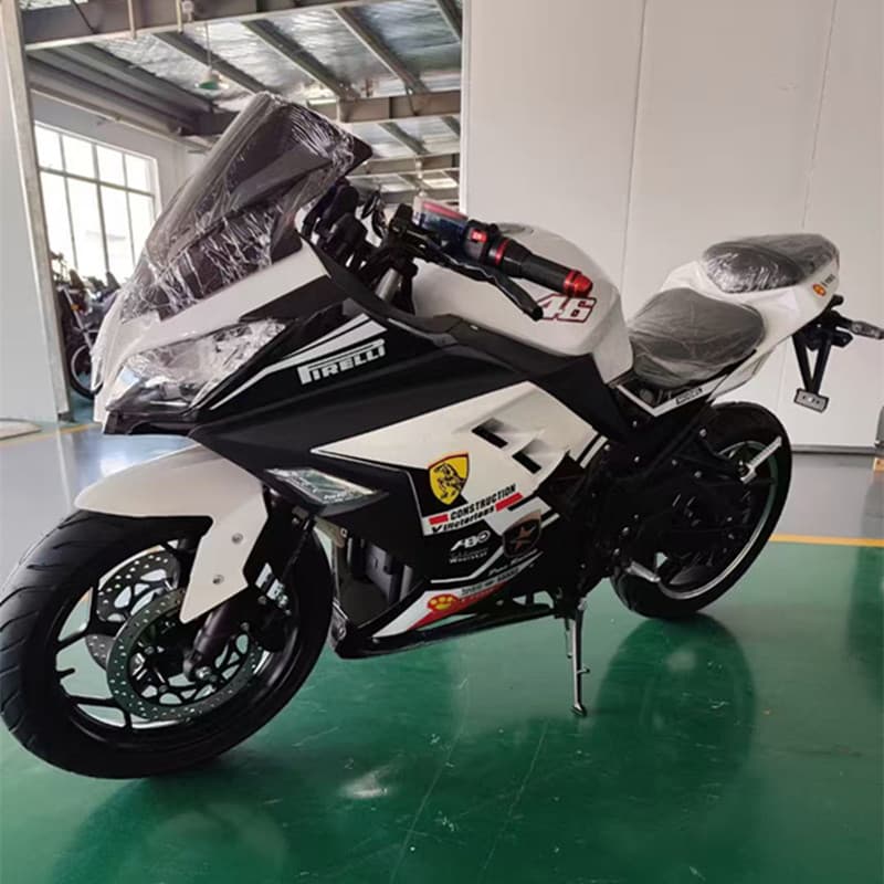 Russia Cross-Border Export Electric Motorcycle Small Ninja High-Speed Electric Scooter 120 mph Fire Fang R3 Jiaolong Motorcycle Complete Vehicle