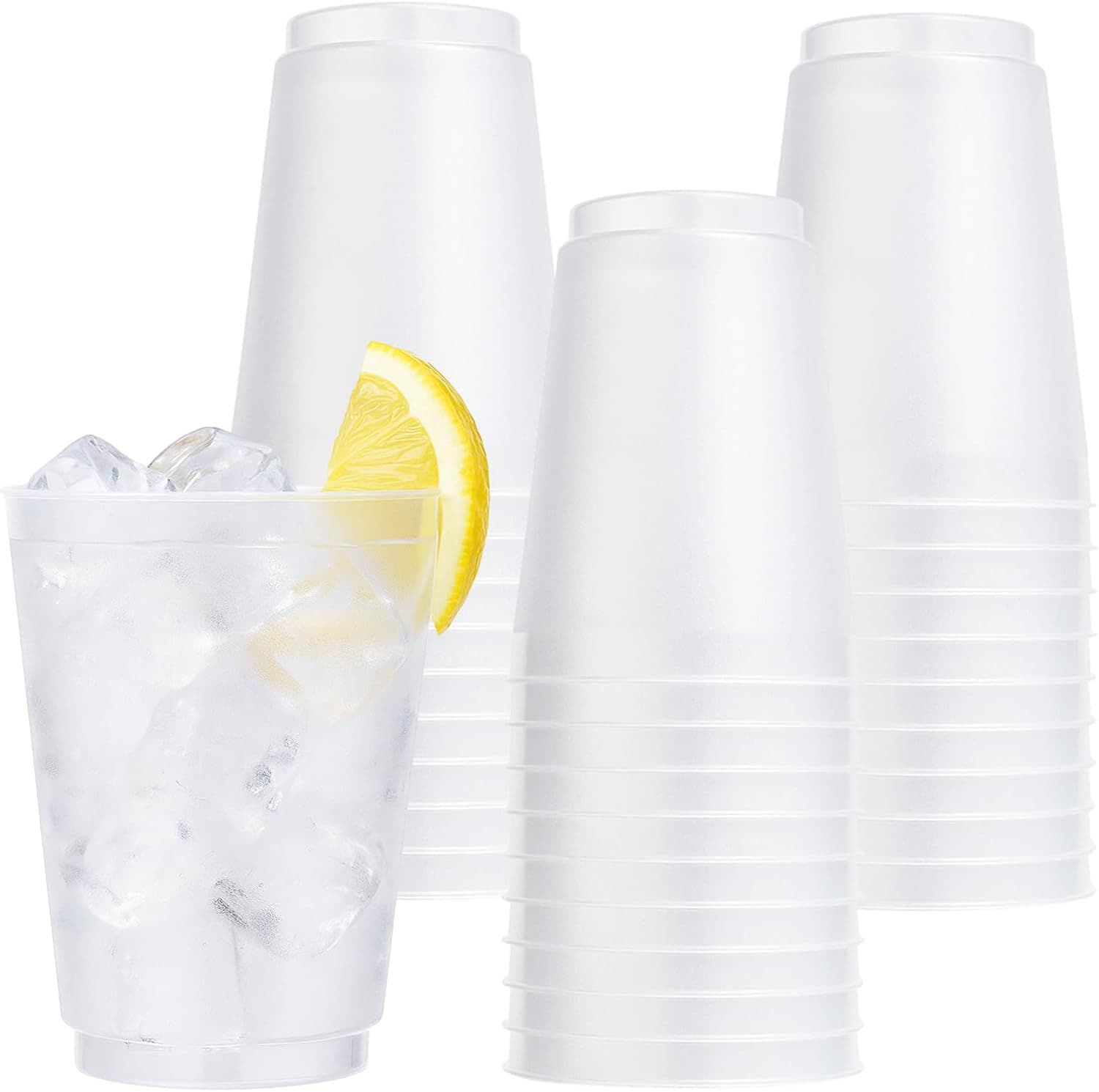 16 oz Custom Stadium Cup Reusable Plastic Party Cup for Weddings Events and More