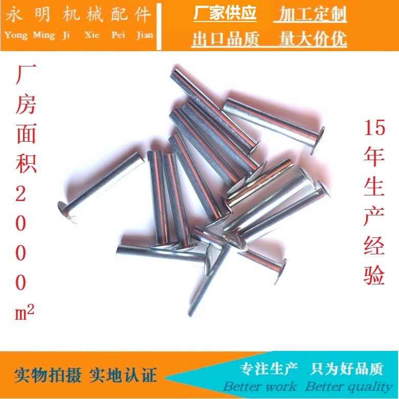Factory Direct Aluminum Solid Rivets, Rivets for Leisure Products, Sun Umbrella Rivets, Beach Chair Rivets