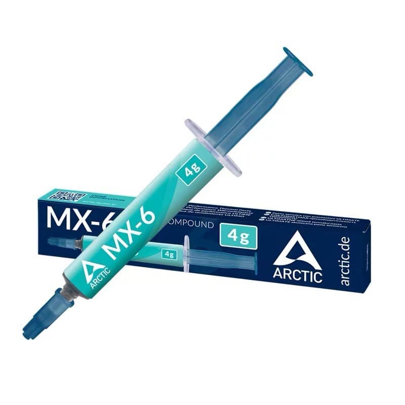 Arctic MX-6 Boxed Thermal Paste 4g 8g CPU Heat Sink Silicone Thermal Compound for Laptop Graphics Card