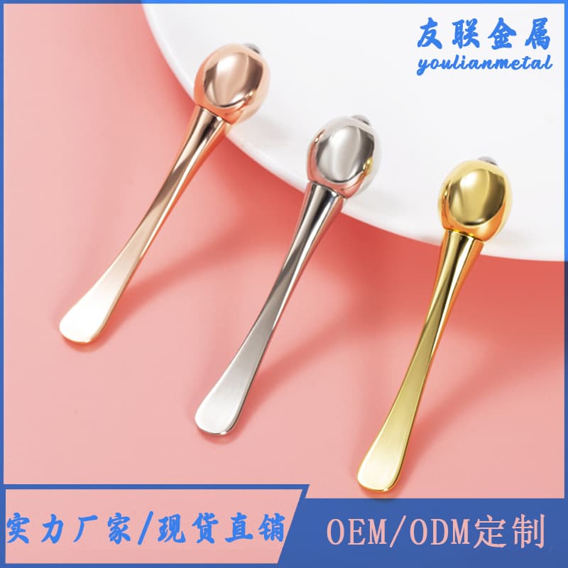 Rotatable Zinc Alloy Eye Cream Roller Ball Massage Stick Import Dispensing Application Massager