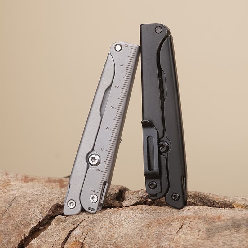Cross-border Folding Mini Scissors Tool Outdoor Portable Camping Gear Gift Small Scissors Stainless Steel
