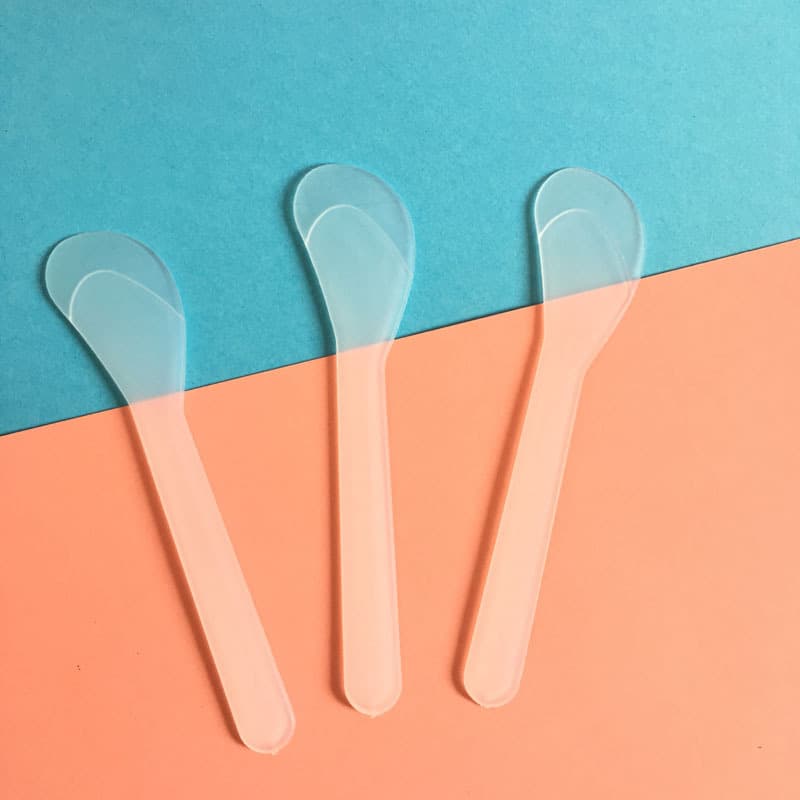 Face mask spatula, specialized cosmetic dispensing tool for salons, mask stick, beauty scraper, mixing spatula, and mixing spoon