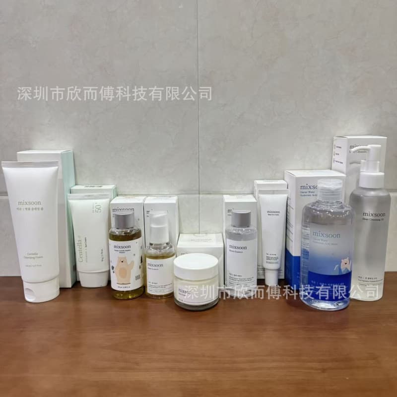 Cross-border Korea mixsoon series Soybean Essence Cream Moisturizing Glacier Water Facial Cleanser Eye Cream Cleansing Oil