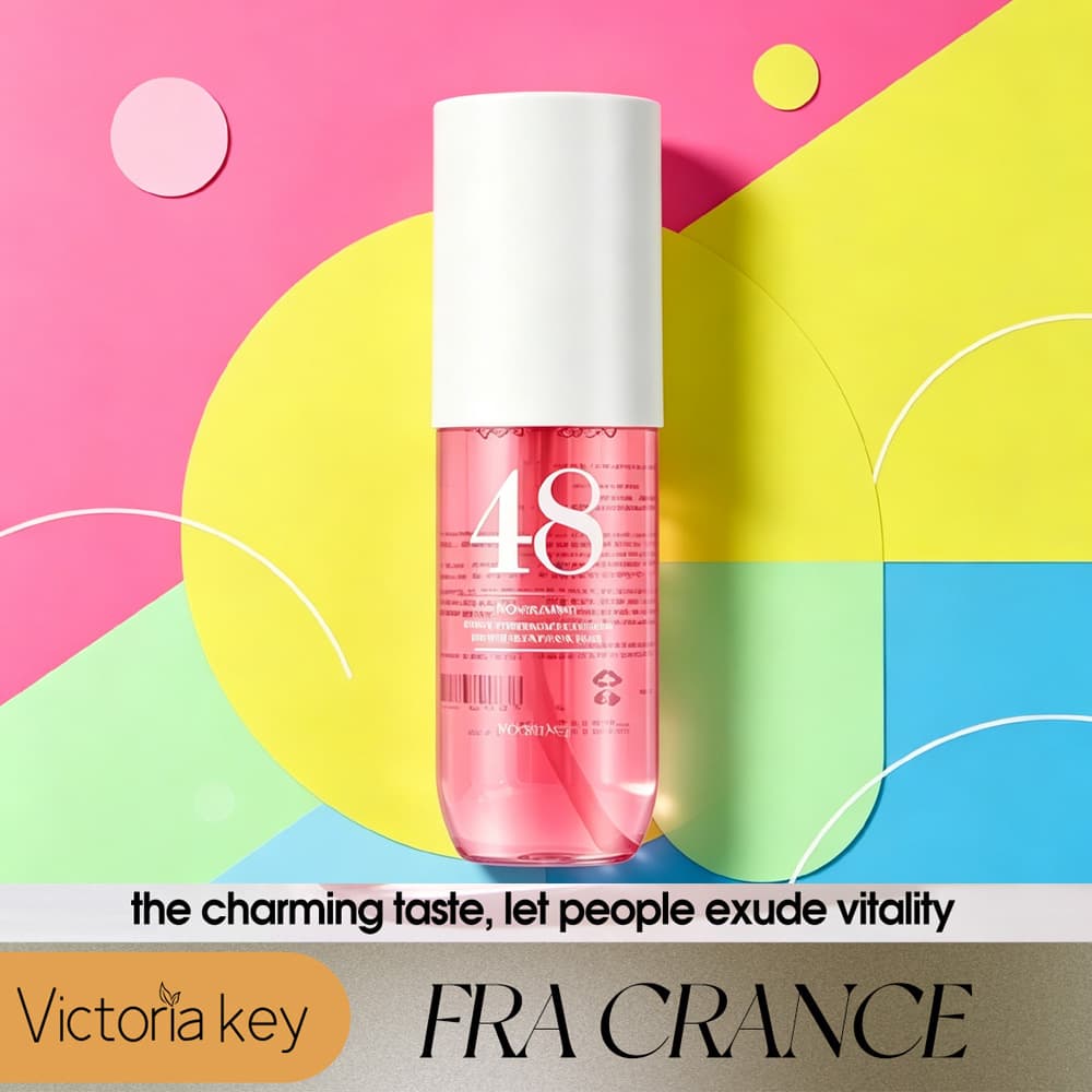 Cross-border hot-selling alcohol-free Brazilian crush perfume 90ML fresh and long-lasting fragrance digital perfume spray for women