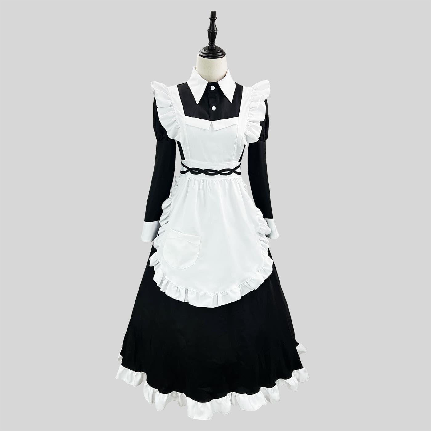 Original new product Japanese classic maid cosplay costume cute maid uniform