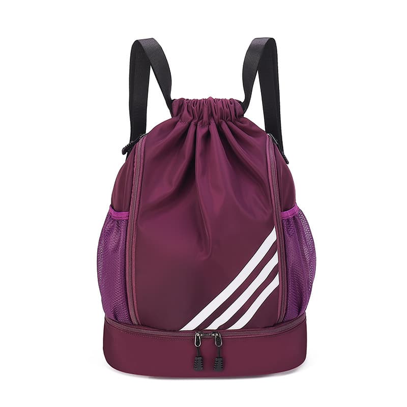 Drawstring Backpack, Large Capacity Waterproof Sports Backpack for Soccer, Basketball, Outdoor Activities