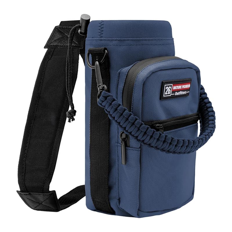Bsci Manufacturer Cross-Border Hot-Selling Shoulder Crossbody Water Bottle Bag Large Capacity Water Cup Bag Portable Water Bottle Storage Bag