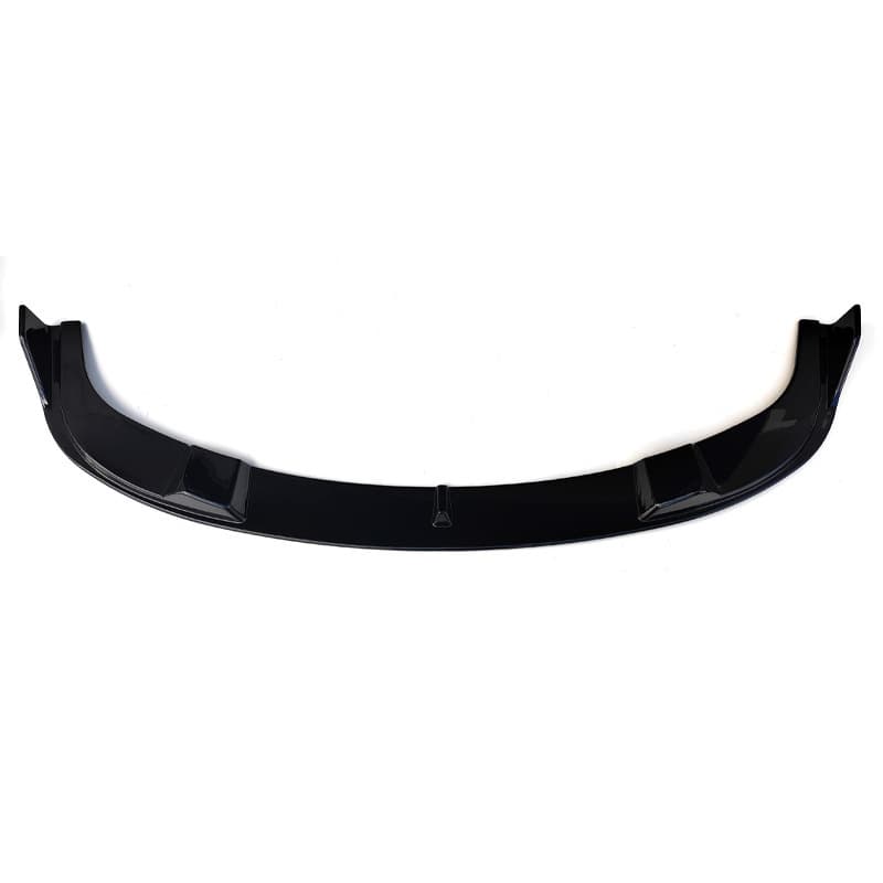 For 04-10 BMW 5 Series E60 Sport Front Lip MP Black Warrior Style Gloss Black Front Bumper Spoiler