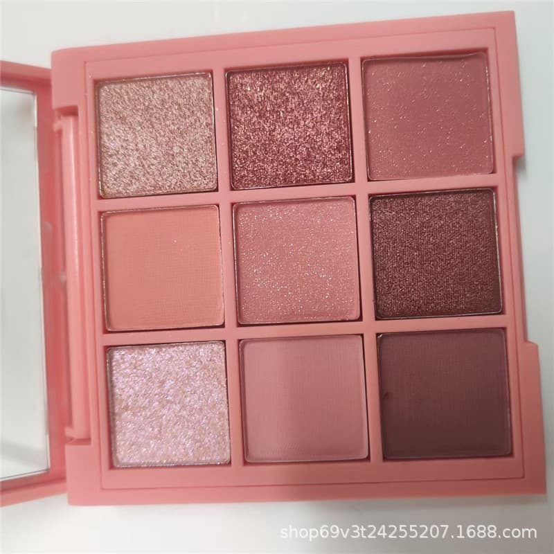 New Nine-Pan Eyeshadow Palette Orange-Brown Palette Taro Paste Palette SOMEDEF Butter Palette Natural Nude Makeup Nine-Color Eyeshadow