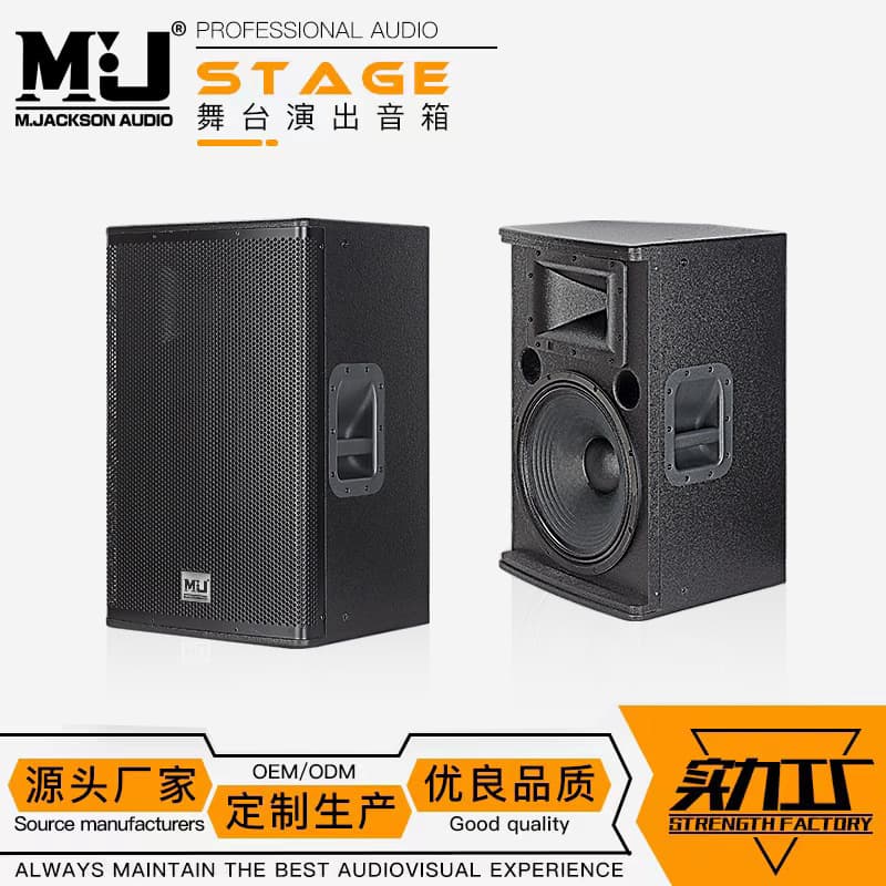 ELX115 Professional 15-inch Full-Range Speaker for Stage Performance and Monitoring