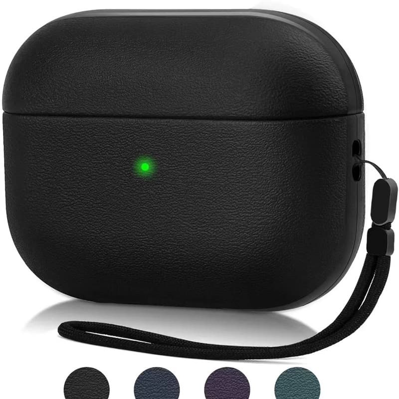 New AirPods Pro 3 Case, Soft Leather Texture, Compatible with Apple AirPods Pro 2 and AirPods 4
