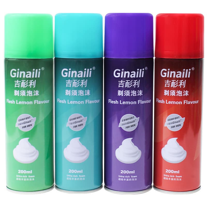 Men's Shaving Foam Gel for Manual Razors, Softens Beard, Rich Foam for Smooth Shaving