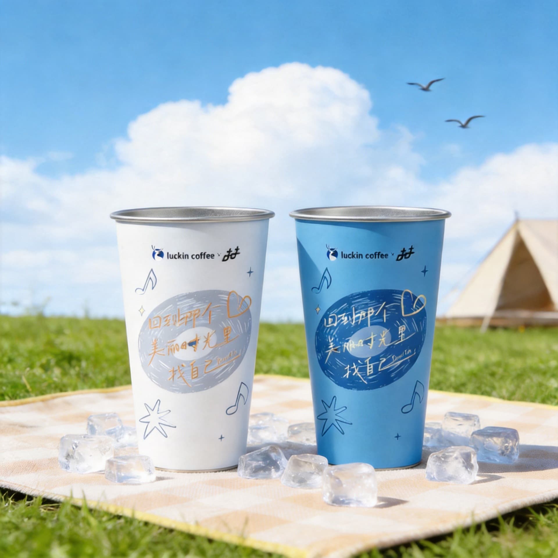 304 Stainless Steel Temperature Changing Cup, Stainless Steel Cold-Color Changing Aluminum Cup, Outdoor Camping Food Grade Beer Stainless Steel Cup
