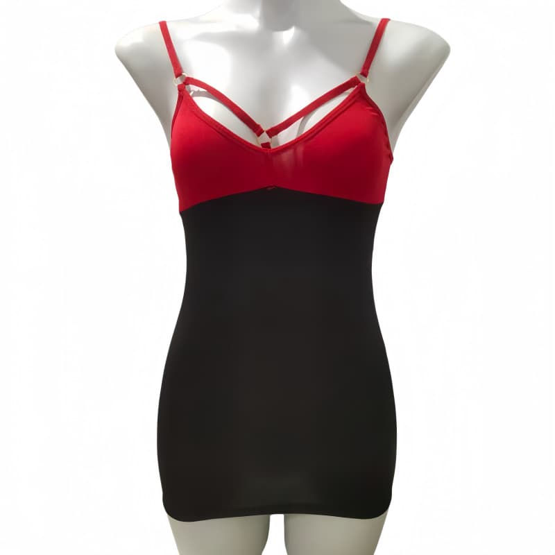 Women's Tight Fitted Ultra-Short Tube Top Bodycon Dress Secretary Lingerie Costume Set Passionate Sexy Lingerie