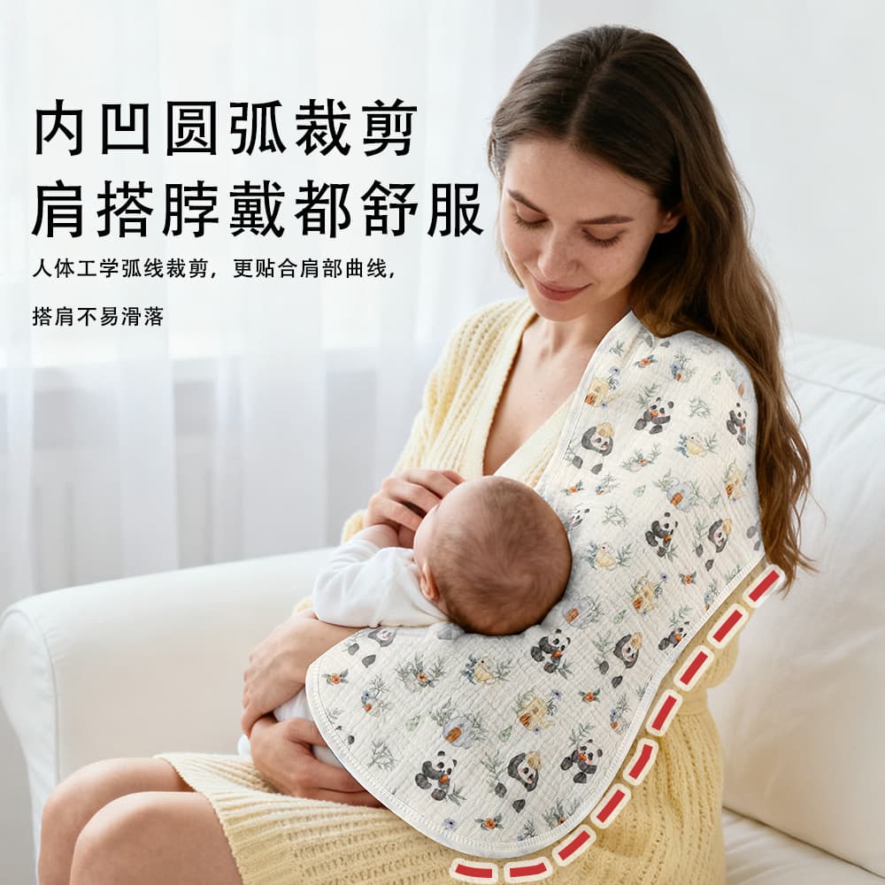 Baby Gauze Towel 100% Cotton Baby Bib Burp Cloth Newborn Small Square Towel Burping Cloth Kindergarten Towel Hand Towel