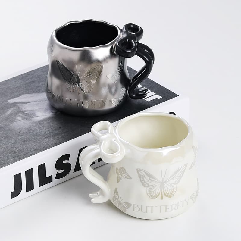 Luxury Premium Ceramic Mug, Creative High-Aesthetic, Home Office Elegant Goddess Coffee Cup, Tea Infuser Mug