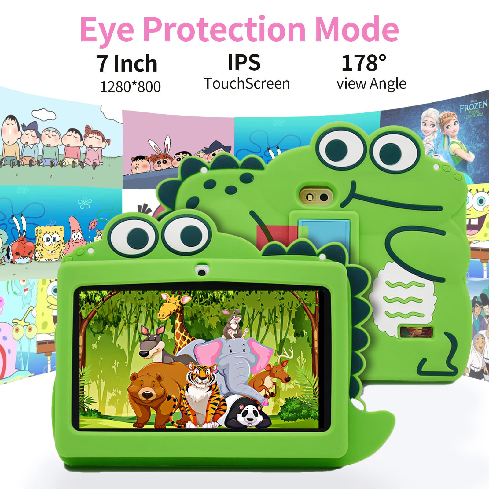 Kids Tablet PC 7-inch Android System WiFi Google Cross-border