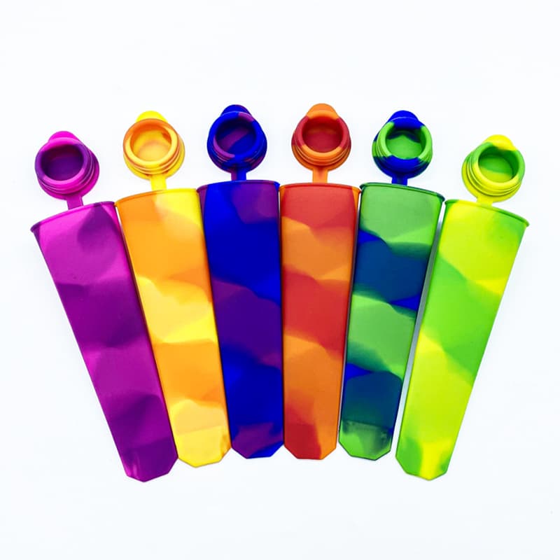 Benhaida Silicone Popsicle Mold, DIY Silicone Ice Cream Mold for Home Use