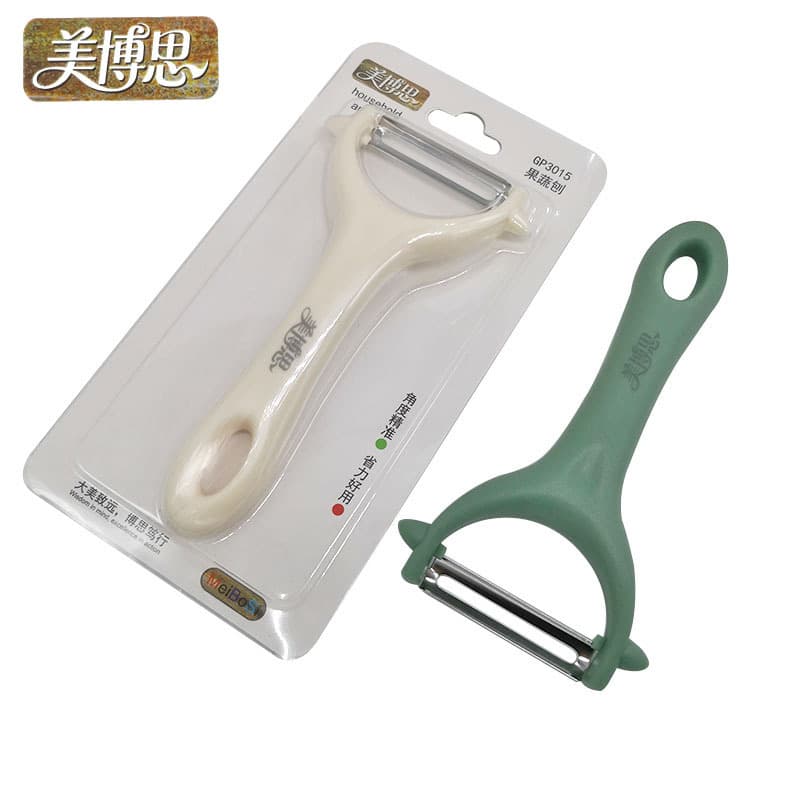 Meibosi 3015 fruit peeler kitchen special stainless steel fruit and vegetable peeling knife peeling artifact planer