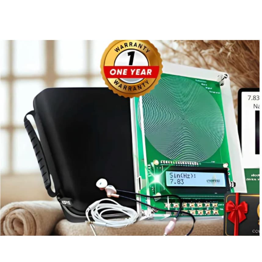 Imported chip Schumann wave generator, pure sine wave frequency modulation signal generator, 0.01Hz~100000Hz frequency modulation.