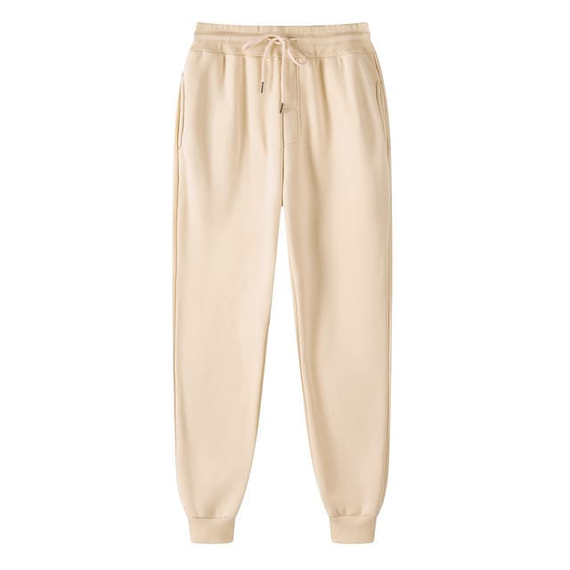 18 colors men's casual pants solid color trousers trousers youth popular mid-waist sports pants and sweatpants in stock