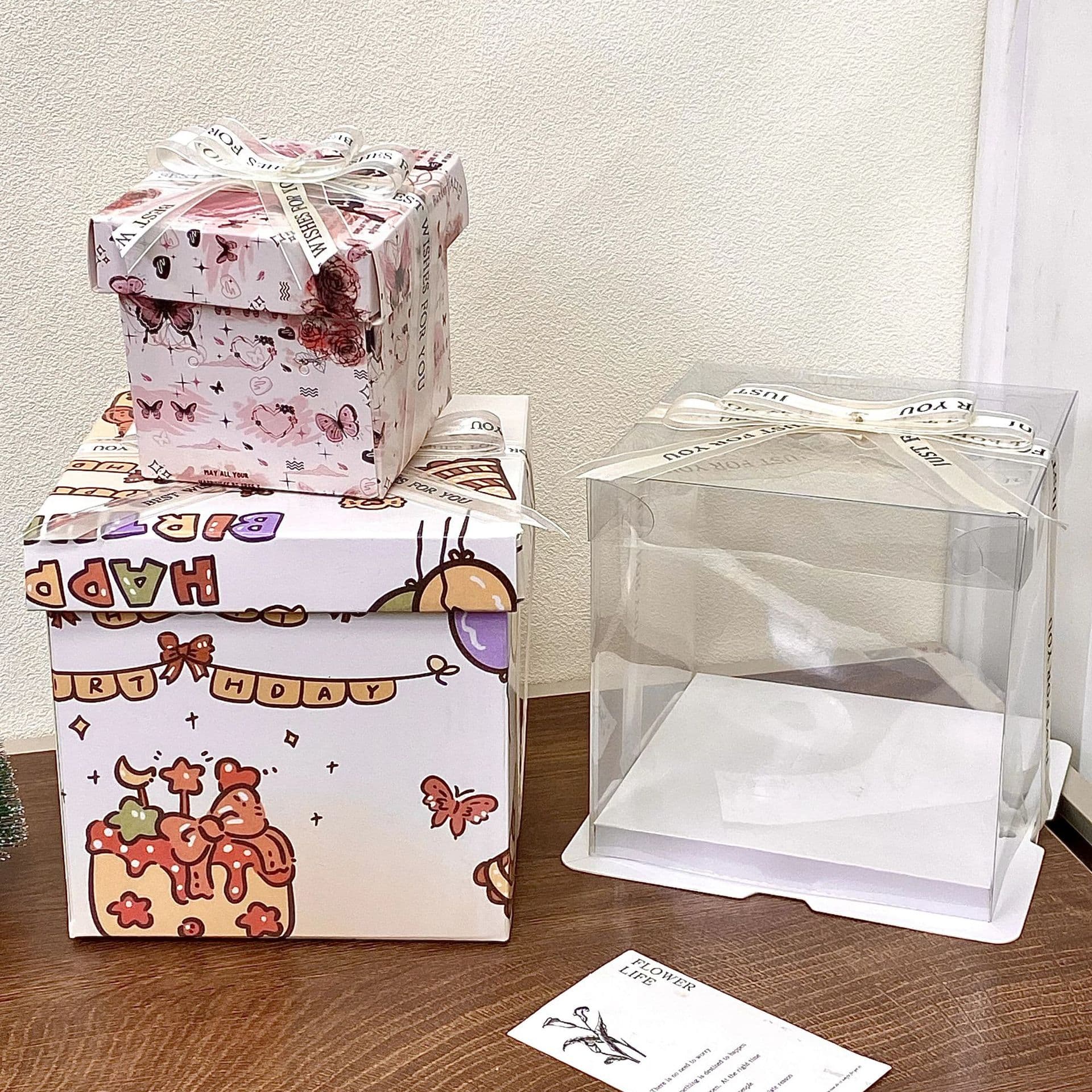 PS High Transparency Box Butterfly Bow Candy Box Creative Wedding Candy Box Personalized Packaging Plastic Decoration Box