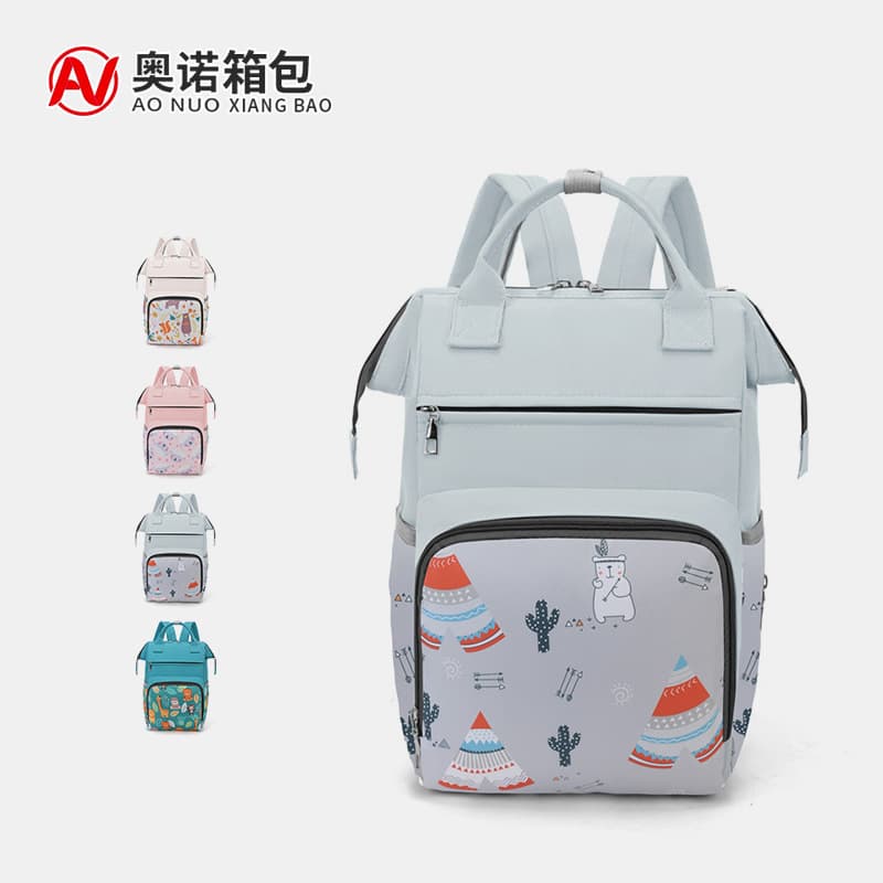 New Style Multi-Function Large Capacity Maternity Diaper Backpack, Fashionable Mom Bag, Gift Bag, Baby Bag