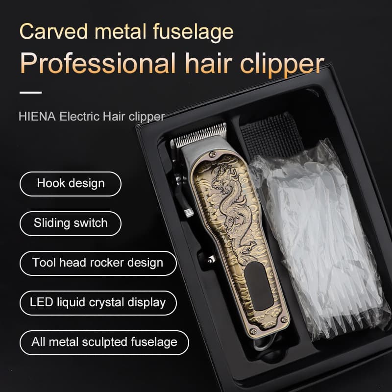 Barbershop-Specific Electric Hair Clipper High-Power Universal Oil Head Hair Clipper Home Bald Head Hair Trimmer Electric Clipper