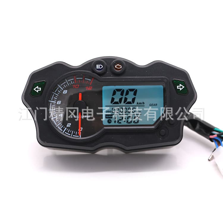 Motorcycle modification digital instrument mechanical style