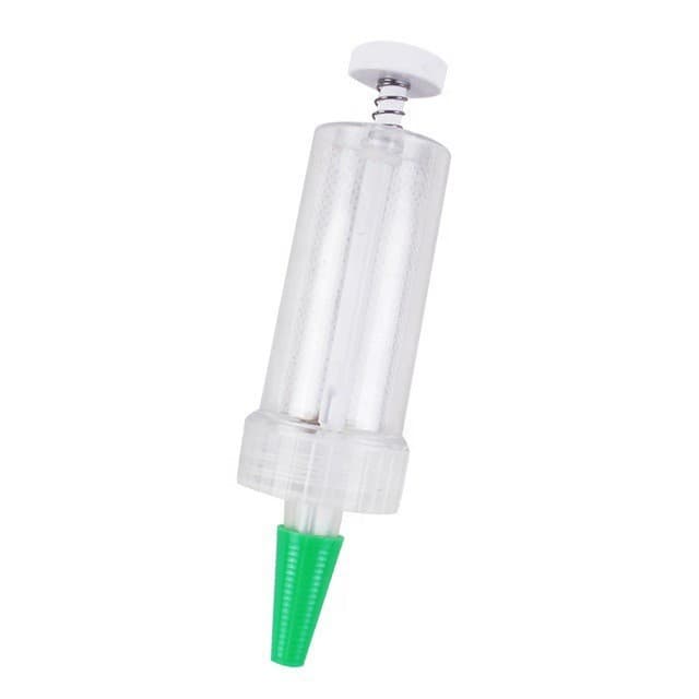 Factory Direct Garden Supplies Mini Seed Sower Syringe Type Manual Plastic Seeder
