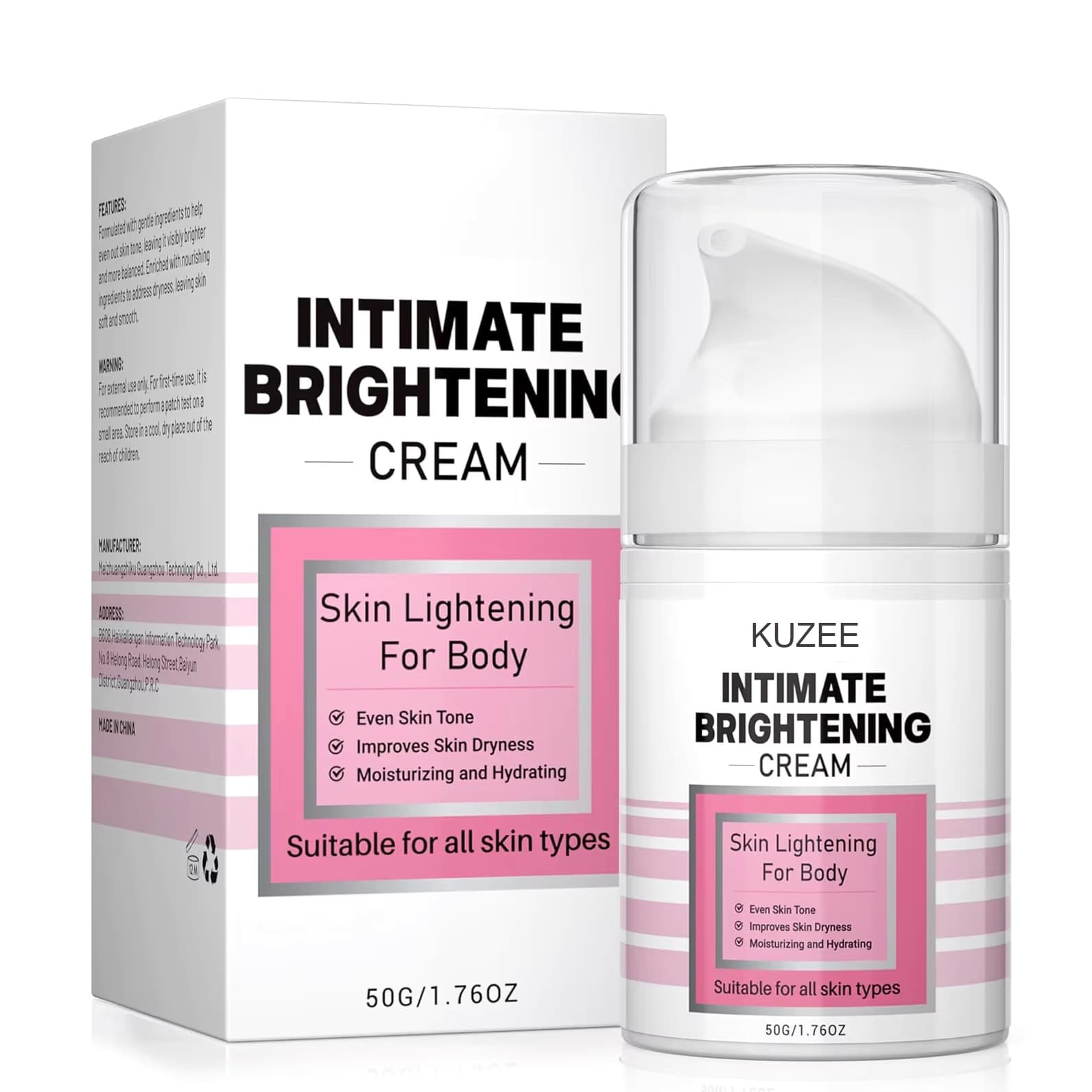 Amazon's New Product, Bleaching Dark Spot Remover, Intimate Body Cream for Skin, Underarms, Inner Thighs, Bikini Line, Knees