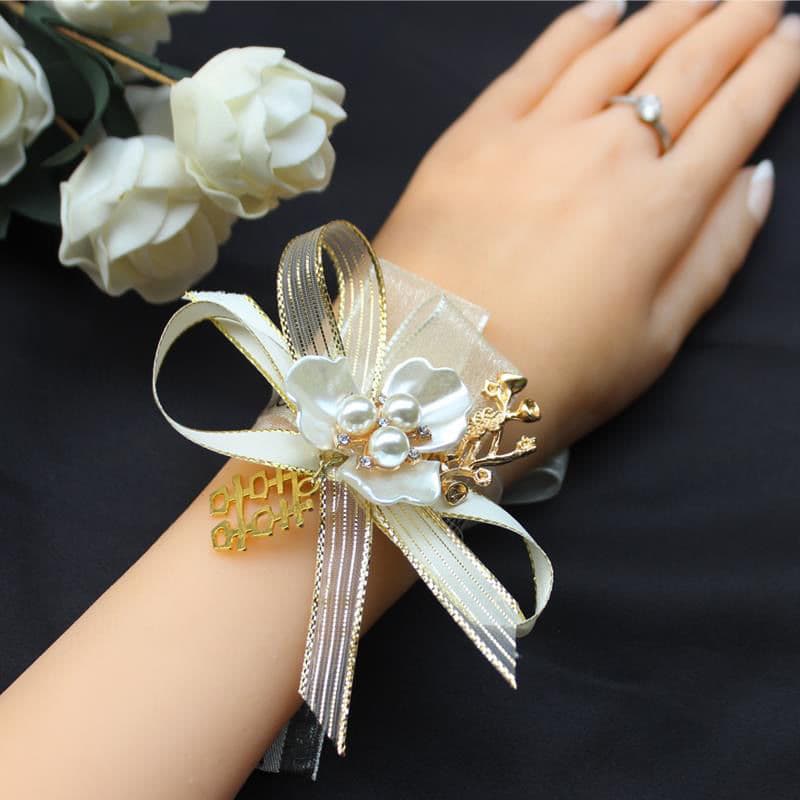 2021 new style marriage wedding wrist corsage bridesmaid sister squad bestie fairy wrist corsage
