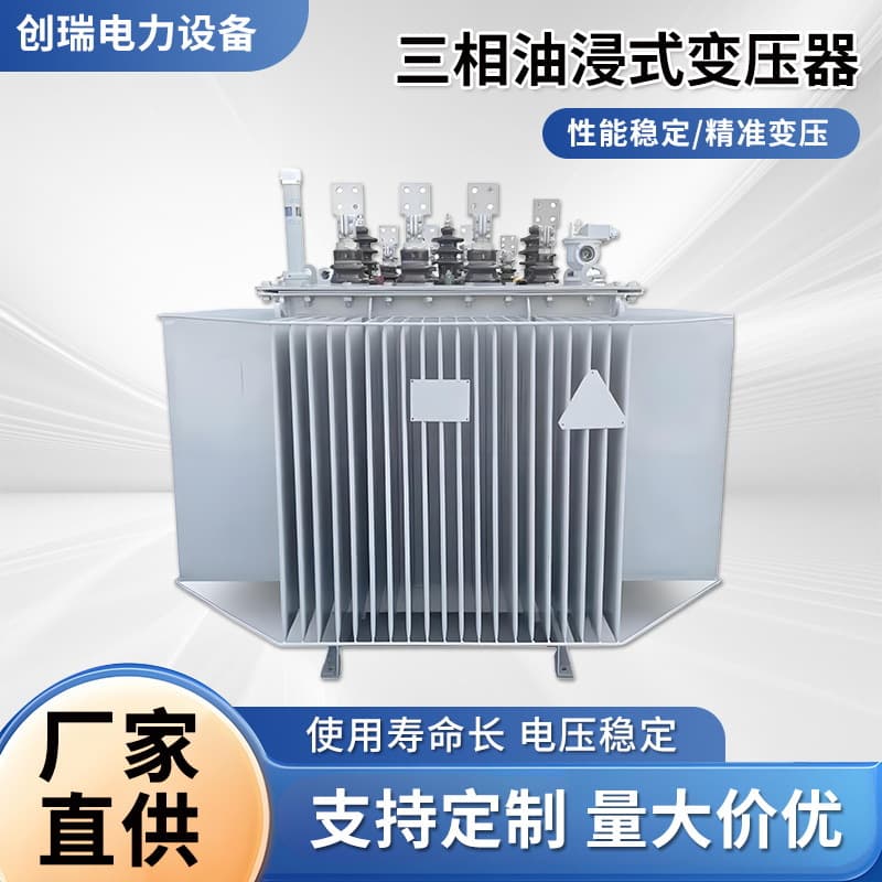S11-M100kVA High Voltage 10kV Oil-Immersed Power Transformer 160/315/400/500/630kW 800s13