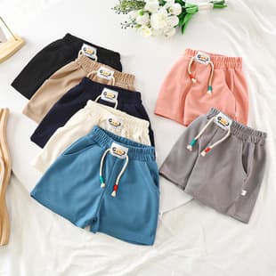 Boys' Shorts 2026 New Summer Style, Baby Girls' Kids' Outdoor Casual Thin Summer Fashion Shorts