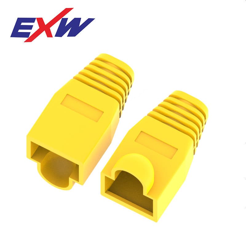 Boot PVC RJ45 Boot Cover Cat6 Unshielded Shielded Boot OD5.5mm~6.5mm