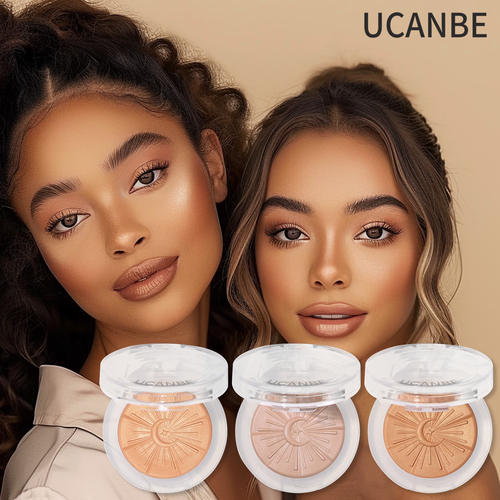 UCANBE Bronzing Powder for long-lasting color and three-dimensional contouring