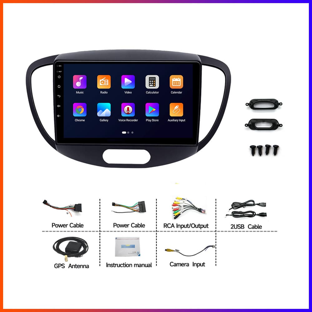 For 2017-Present Hyundai Venue Android Navigation Head Unit Android MP5 Player GPS Navigation Screen