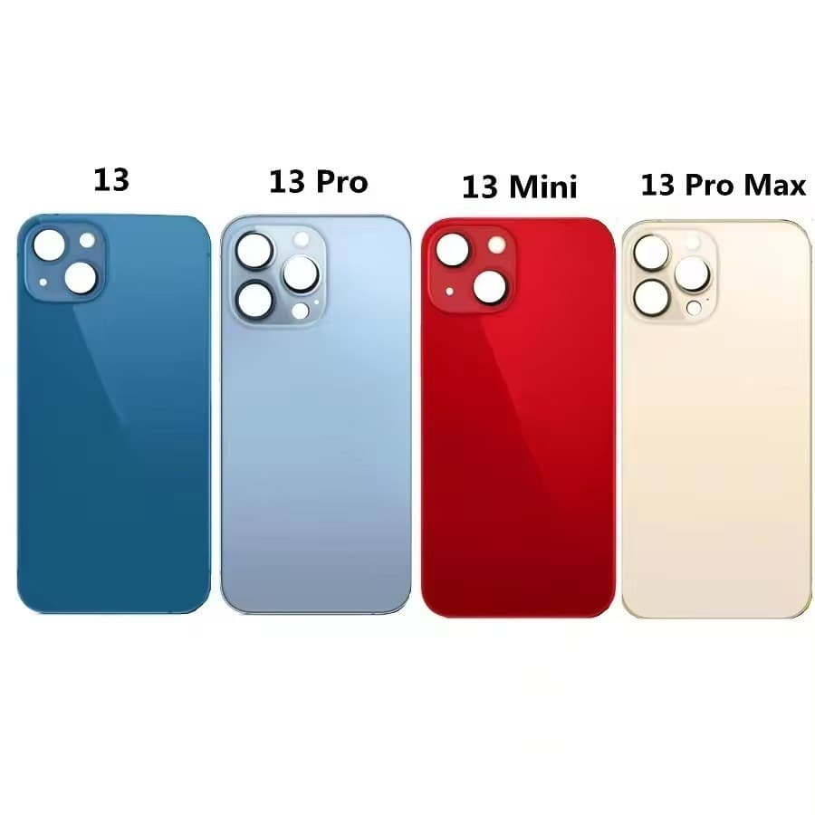 Large hole rear glass for iPhone 12PM/XR/11/12/13/14/15PM, no disassembly required, one-piece phone glass