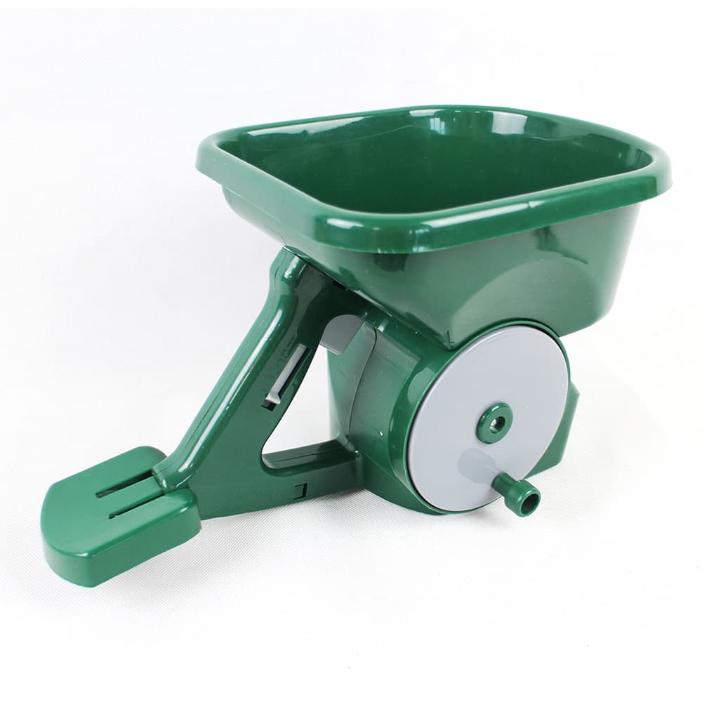 Garden Hand Crank Seeder Salt Spreader Soybean Handheld Seed Tool Spreader Garden Tool