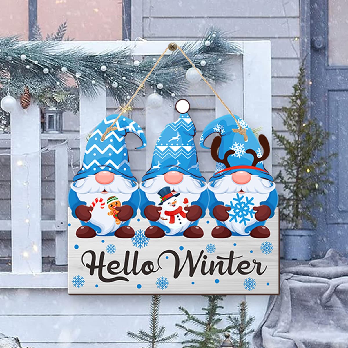 Cross-border Christmas decoration MERRY CHRISTMAS letter house number Christmas tree hanging ornaments wholesale customization