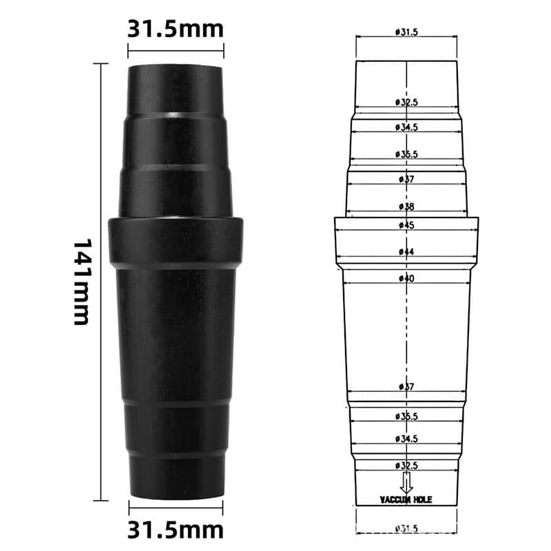 Home Vacuum Cleaner Accessories Adapter Reducer Multi-Layer Adapter Multi-Function Converter Universal