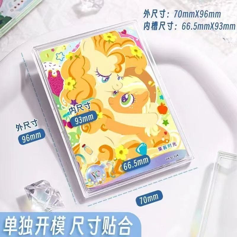 Shell Card Brick Wholesale Transparent 3-Inch Yu-Gi-Oh Pokémon Star Ultaman Star Card Thin Card Brick Mi Protective Sleeve