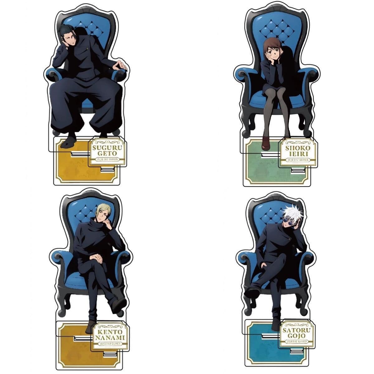 Spell Return 2 anime Xia Youjie's family enters the glass acrylic stand Gojo Satoru Nanami chair desktop decoration