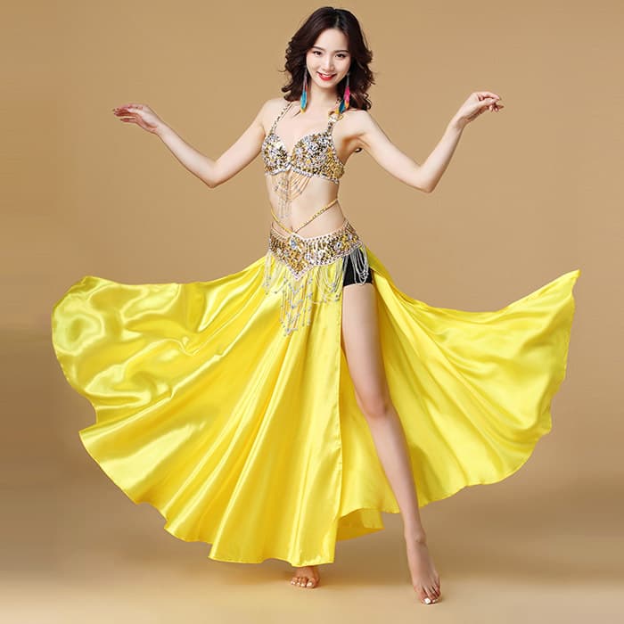 Sexy high-end belly dance Ruyi bra set 2023 new Indian dance performance clothing adult performance clothing set