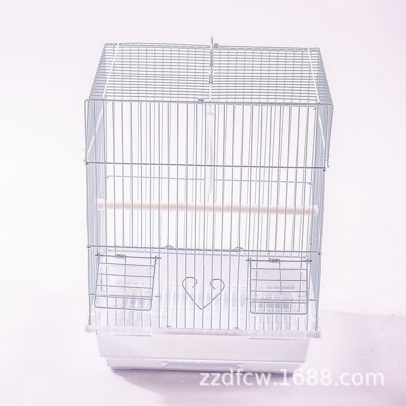 Dayang Bird Cage, Oriental Top Metal Bird Cage for Mynah, Cockatiel Breeding Cage, Hand-fed Bird Cage, Parrot Cage