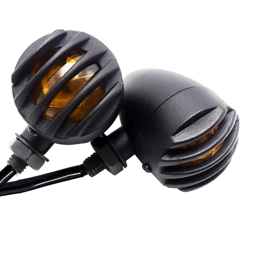 Suitable for motorcycle retro turn signal Harley Prince car modification accessories 12V universal turn signal LED