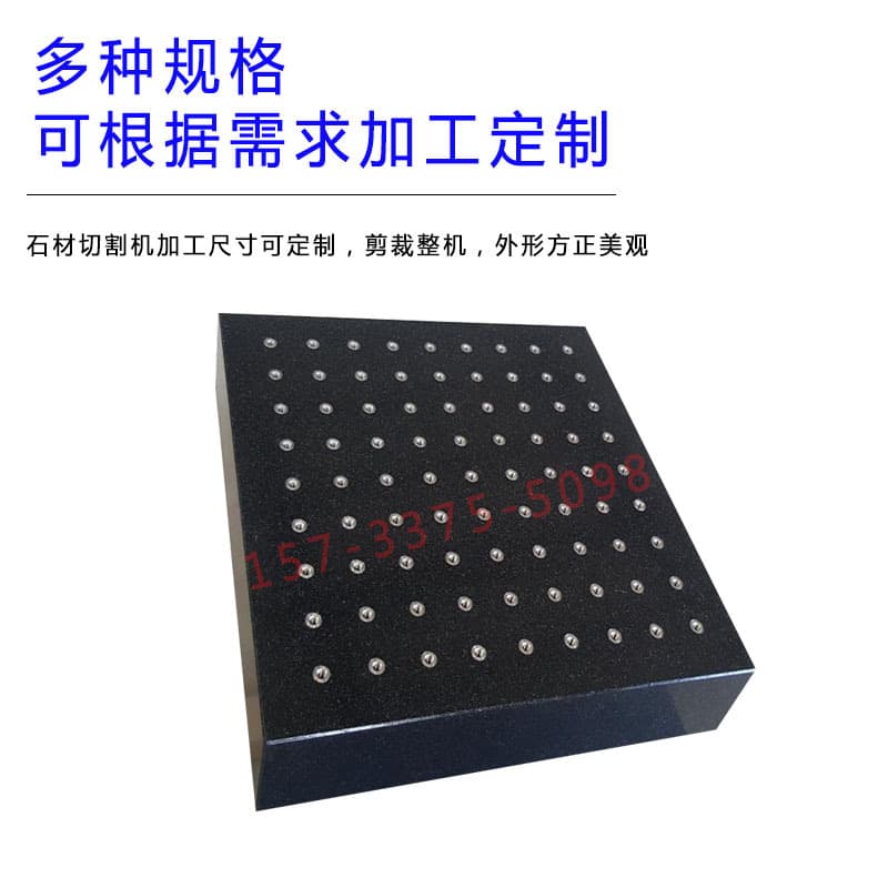 Marble plate smooth wear-resistant drilling inspection high-precision granite 00 grade inspection table marble platform
