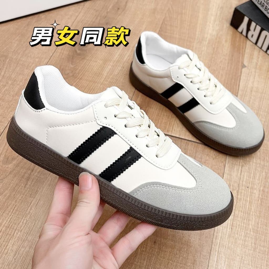 Cross-border niche moral training shoes for women 2025 new thick-soled white shoes retro Forrest Gump shoes casual sports sneakers for women