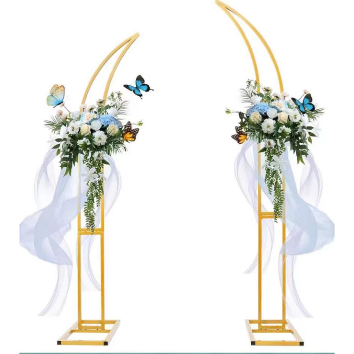 Multifunctional Metal Arch Wedding Arch Balloon Arch Kit Party Venue Layout Ring Balloon Arch